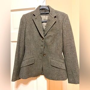 Ralph Lauren Green Tweed Blazer - Size 6